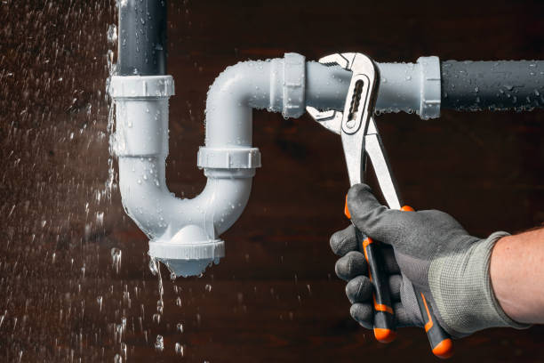 Professional Sewer Line Repair technician working in Galena, IN